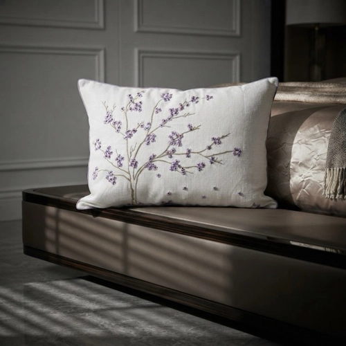 ALMOFADA CEREJEIRA ANGELA MASSONI LILAS 40X60
