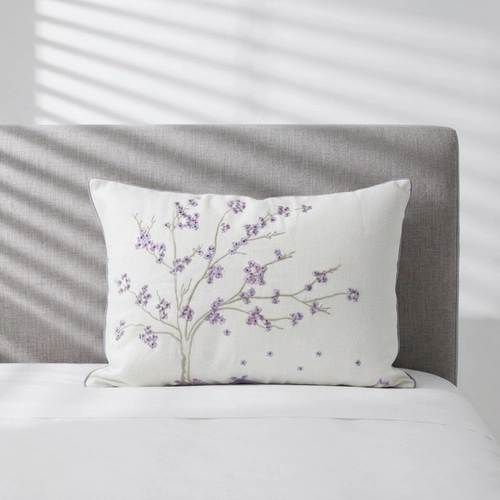 ALMOFADA CEREJEIRA ANGELA MASSONI LILAS 40X60