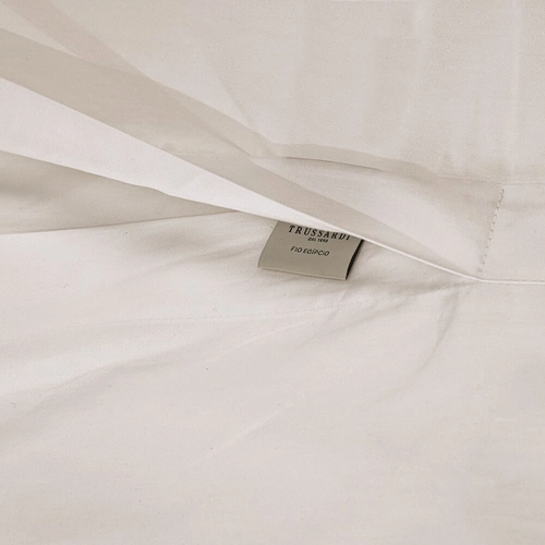 CAPA EDREDOM VERCELLI TRUSSARDI BRANCO/BRANCO KING
