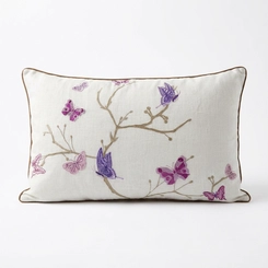 ALMOFADA BORBOLETA ANGELA MASSONI LILAS 40X60