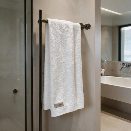 TOALHA ATENA TRUSSARDI BRANCO ROSTO