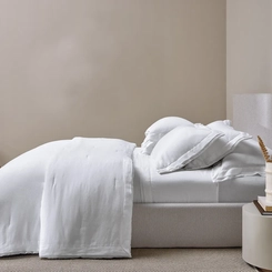 JOGO DE CAMA VASARI BRANCO QUEEN BRANCO