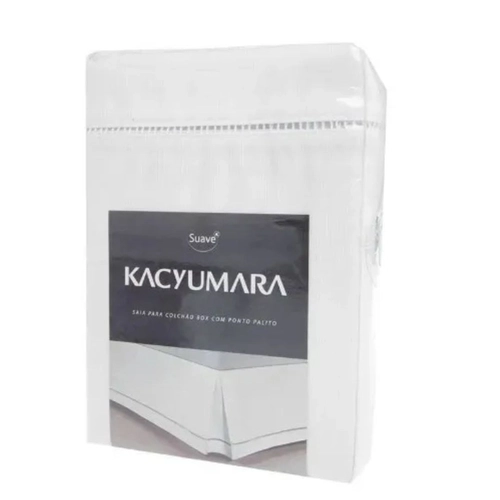 SAIA BOX PONTO PALITO KACYUMARA BRANCO KING