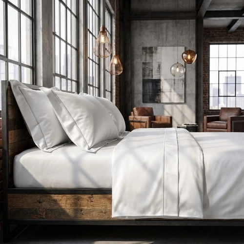 JOGO DE CAMA PORTELLO 300 FIOS TRUSSARDI/QU BRANCO/BRANCO QUEEN