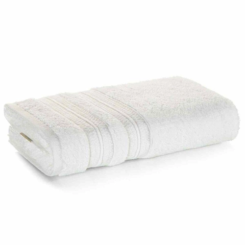 80CM X 1,60M-TOALHA ACCUA BRANCO LISTRAS BEGE BANHAO