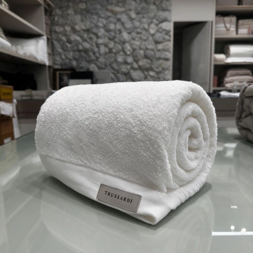 TOALHA ATENA TRUSSARDI BRANCO BANHAO