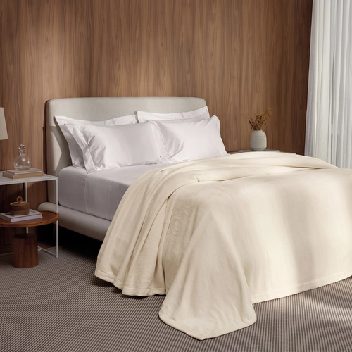 COBERTOR STELVIO TRUSSARDI NATURAL NATURAL KING