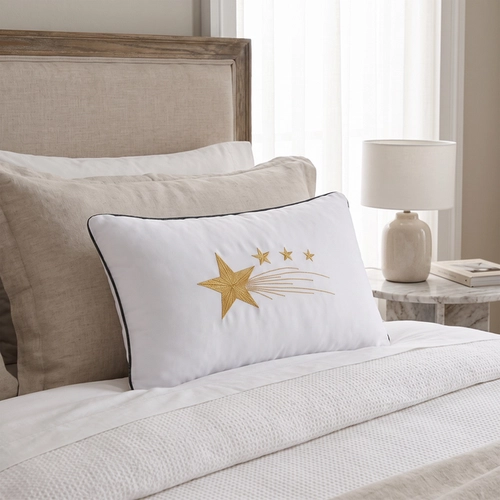 ALMOFADA CELEBRAZIONE TRUSSARDI BRANCO 30X50