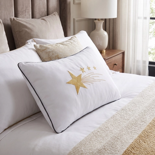ALMOFADA CELEBRAZIONE TRUSSARDI BRANCO 30X50 BRANCO
