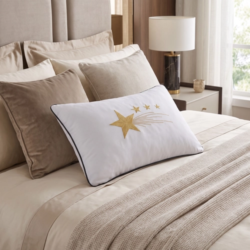ALMOFADA CELEBRAZIONE TRUSSARDI BRANCO 30X50
