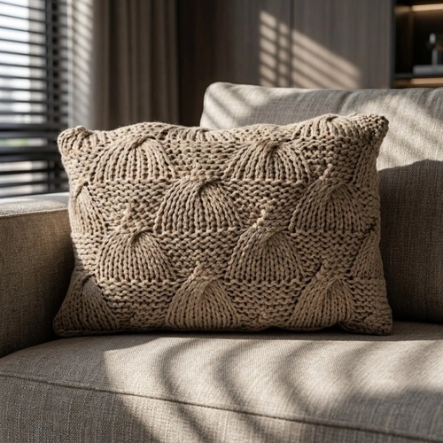 ALMOFADA ESTELA NETTO BEGE 60X40