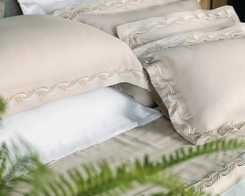 JOGO DE CAMA ONDAS ALTENBURG HAUS BEGE INSTINTO KING