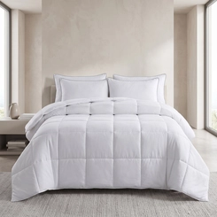 EDREDOM TOQUE DE PETALAS KACYUMARA BRANCO SUPER KING BRANCO