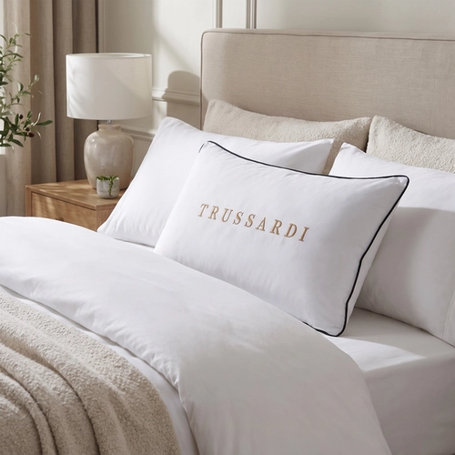 ALMOFADA ORNELLA TRUSSARDI BRANCO 30X50