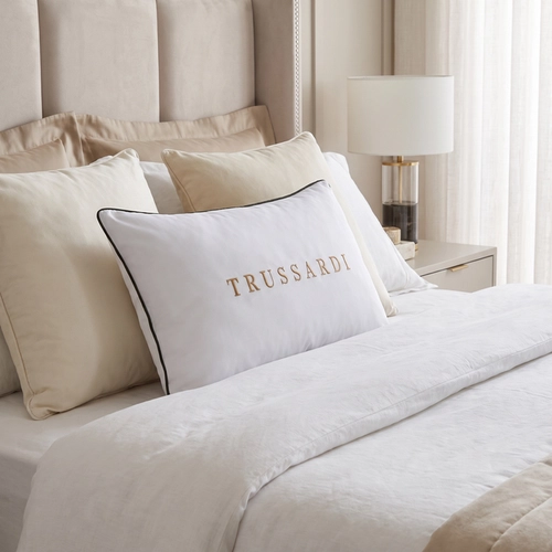 ALMOFADA ORNELLA TRUSSARDI BRANCO 30X50