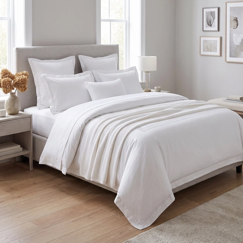 JOGO DE CAMA CORDONE SULTAN/300 FIOS BRANCO/PRATA KING BRANCO/PRATA