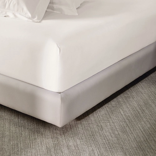 LENÇOL COM ELASTICO GRASSO TRUSSARDI BRANCO CASAL