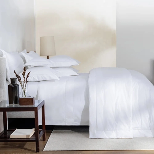 JOGO DE CAMA MILAZZO 1000 FIOS TRUSSARDI BRANCO/BRANCO -