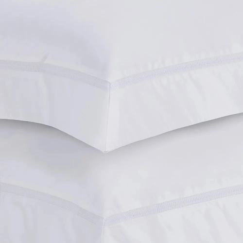 JOGO DE CAMA MILAZZO 1000 FIOS TRUSSARDI BRANCO/BRANCO -