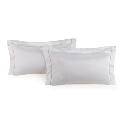 JOGO SUPER FRONHAS GIRELLI TRUSSARDI BRANCO/BRANCO 50X90