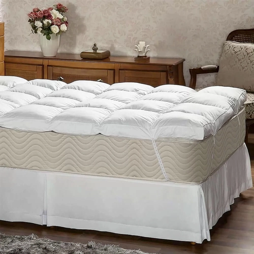 PILLOW TOP FIBRA SILICONIZADA PLUMASUL - -