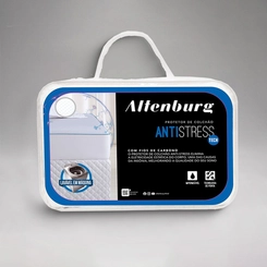 PROTETOR COLCHAO COM ELASTICO IMPERMEAVEL ANTISTRESS ALTENBURG BRANCO CASAL BRANCO