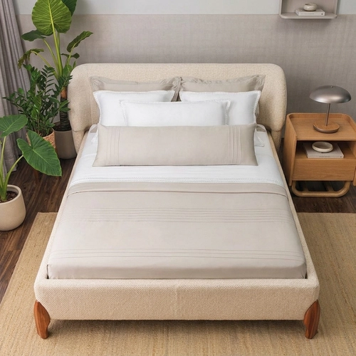 JOGO CAMA SINGULAR BAMBU HAUS ALTENBURG BRANCO -