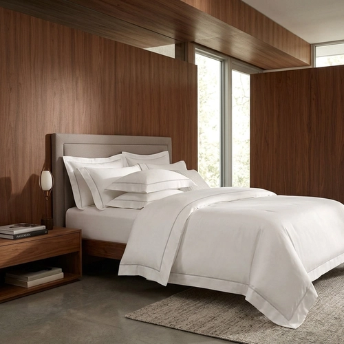 JOGO DE CAMA PORTELLO 300 FIOS TRUSSARDI/CA BRANCO/BRANCO CASAL