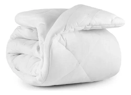 PILLOW TOP TOQUE DE PLUMA DECOPA BRANCO -