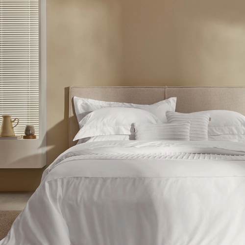 JOGO CAMA DOMINICANI BRANCO QUEEN BRANCO