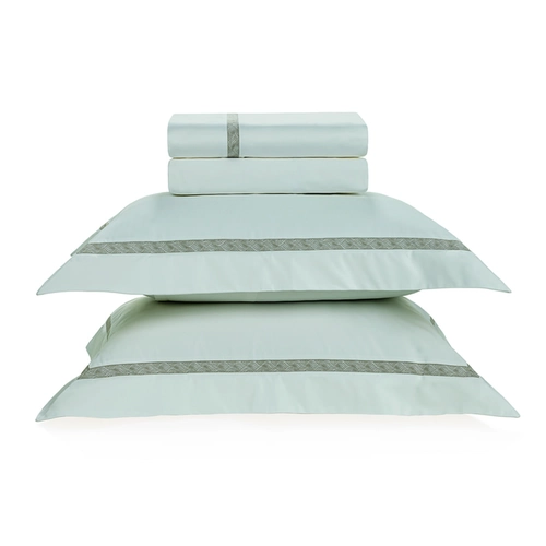 JOGO CAMA MIRTINA TRUSSARDI BRANCO/LEGNO QUEEN