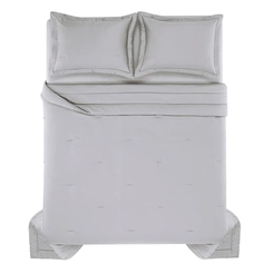 JOGO DE COLCHA DANTE TRUSSARDI MARMO KING MARMO