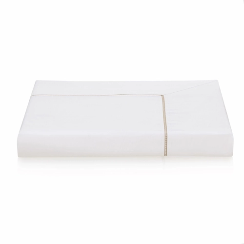CAPA EDREDOM PORTELLO TRUSSARDI BRANCO/LEGNO KING
